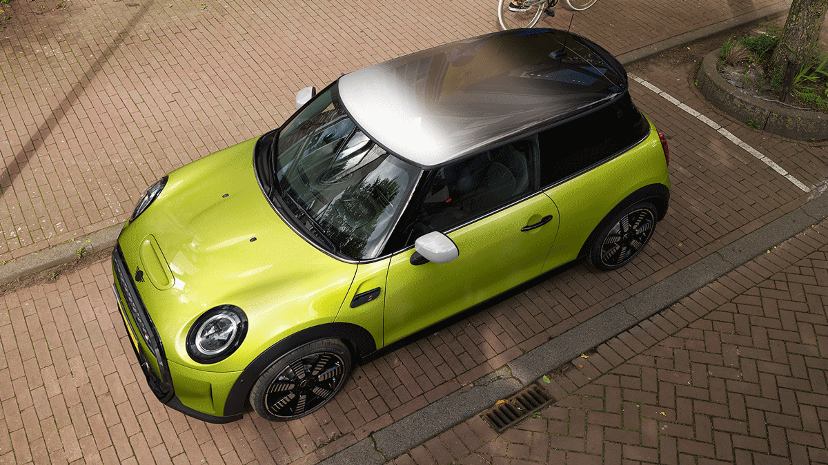 MINI 3-door Cooper SE - multitone dak