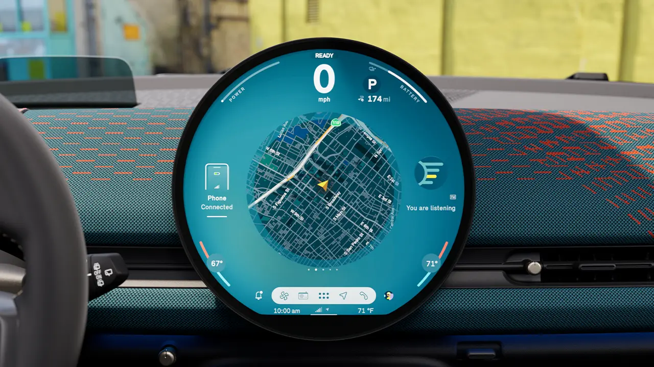 MINI Aceman Electric - rond display