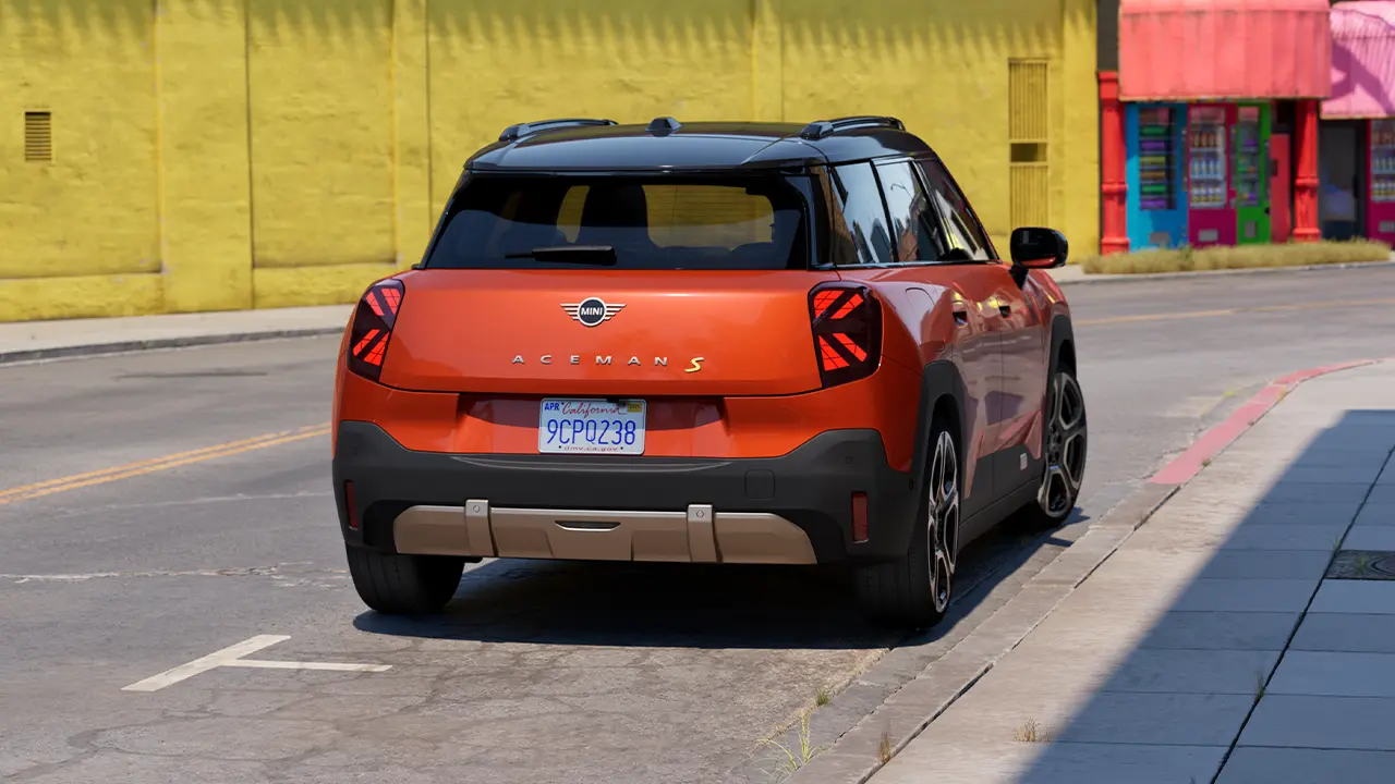 MINI Aceman Electric - video achterkant