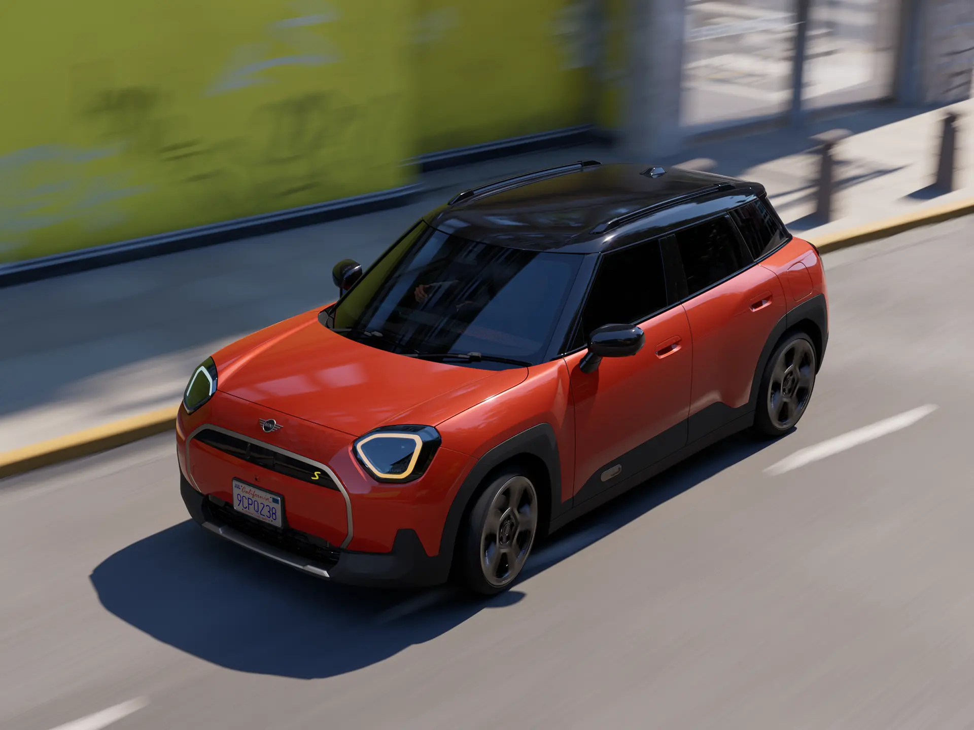MINI Aceman Electric - proefrit teaser
