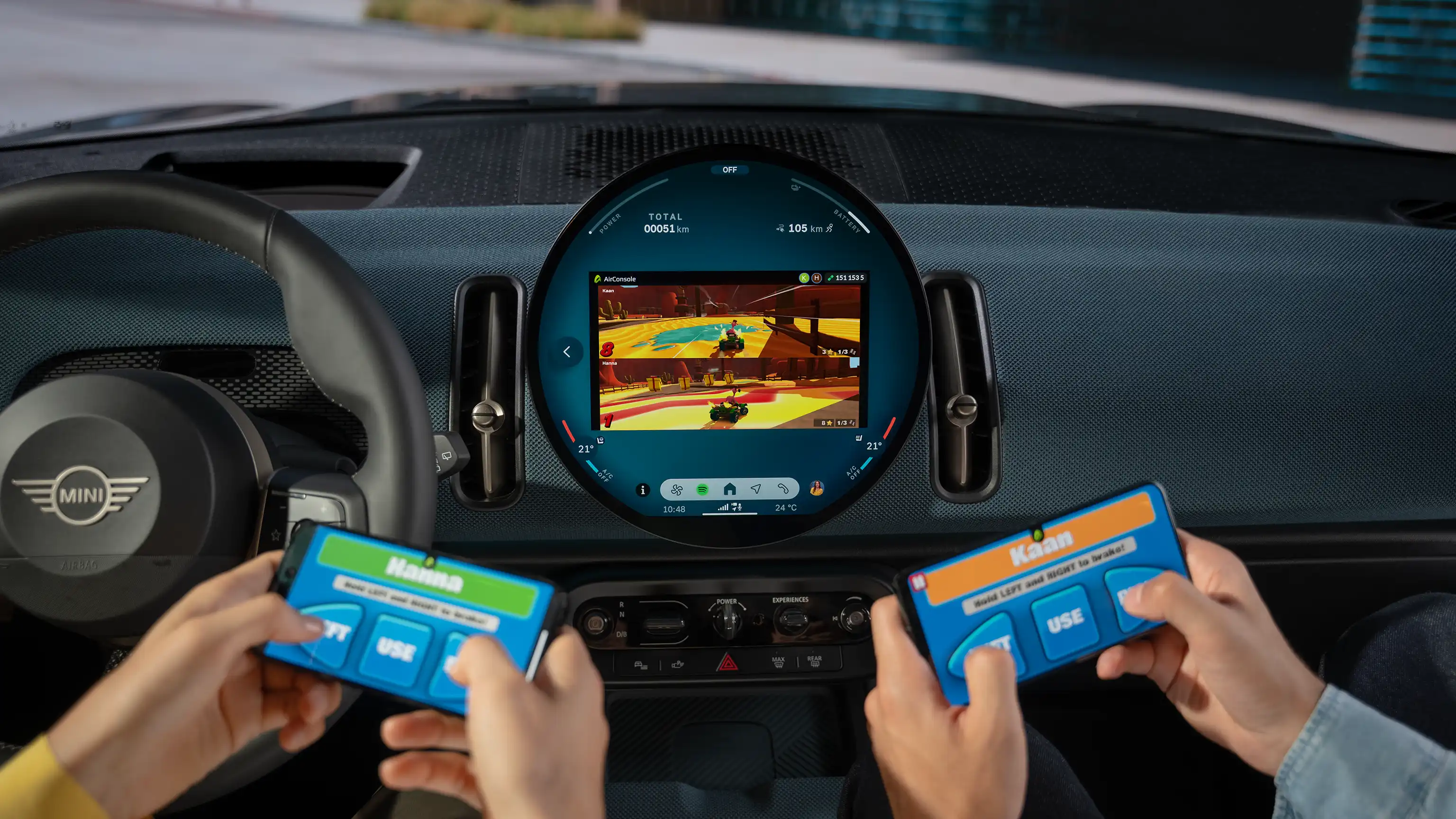 MINI Cooper 3-Deurs - entertainment