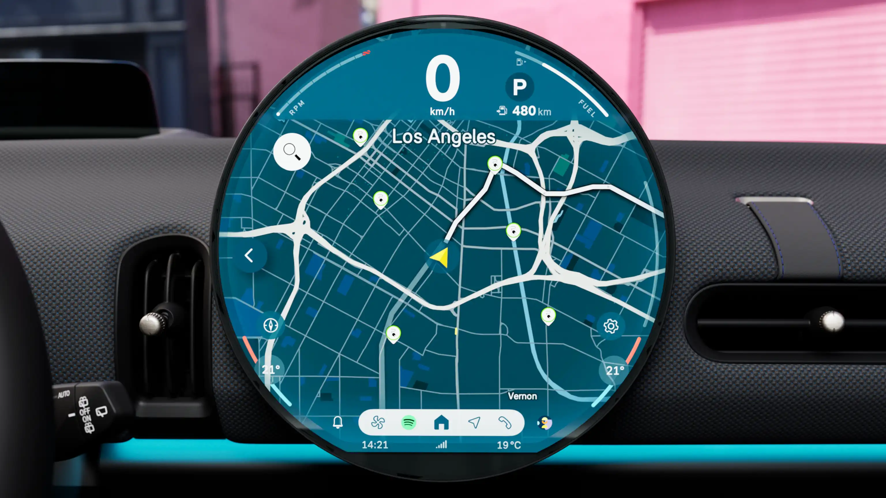 MINI Cooper 3-Deurs - navigatie