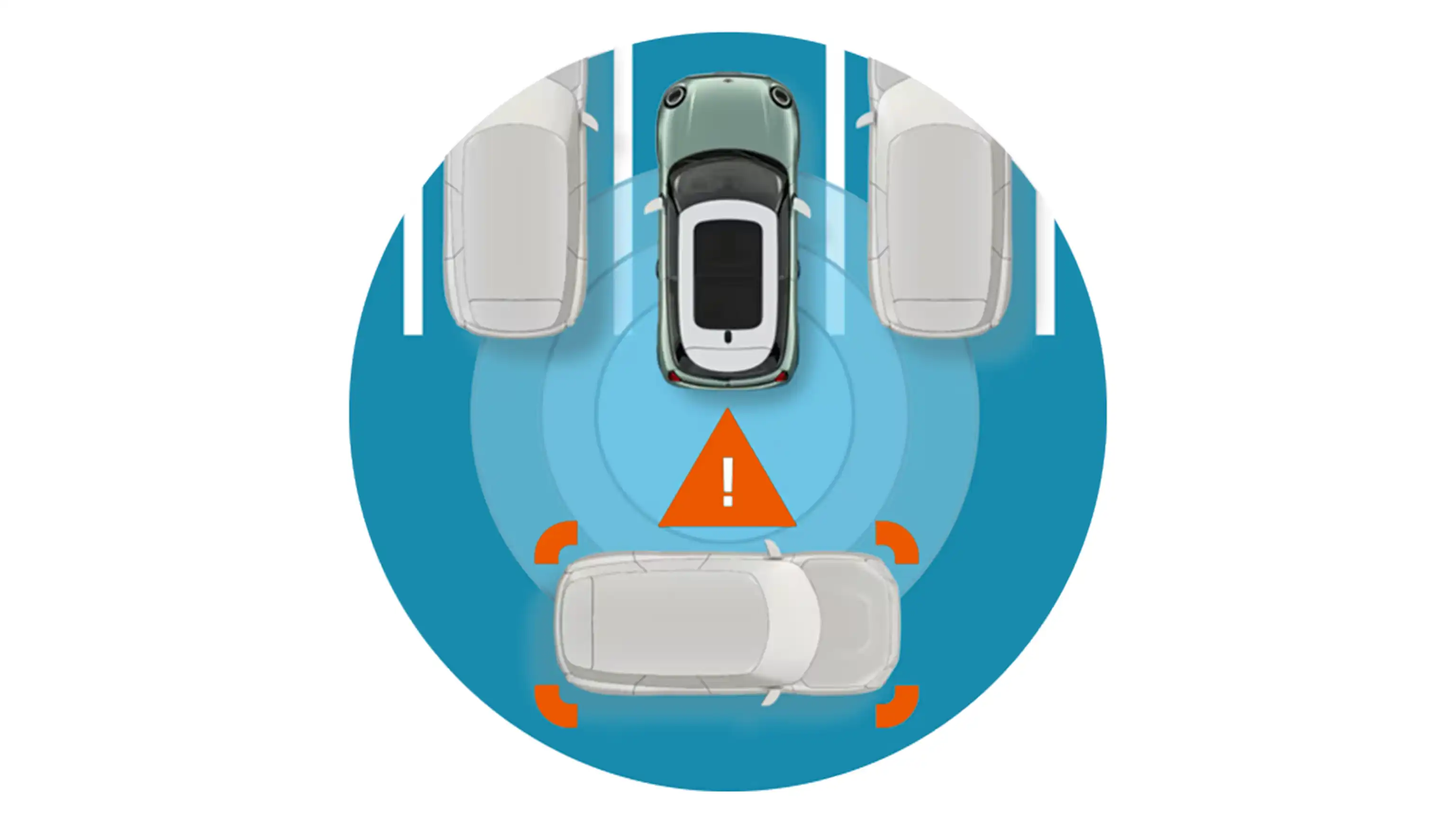 MINI Cooper 3-Deurs - Rear Cross Collision Warning