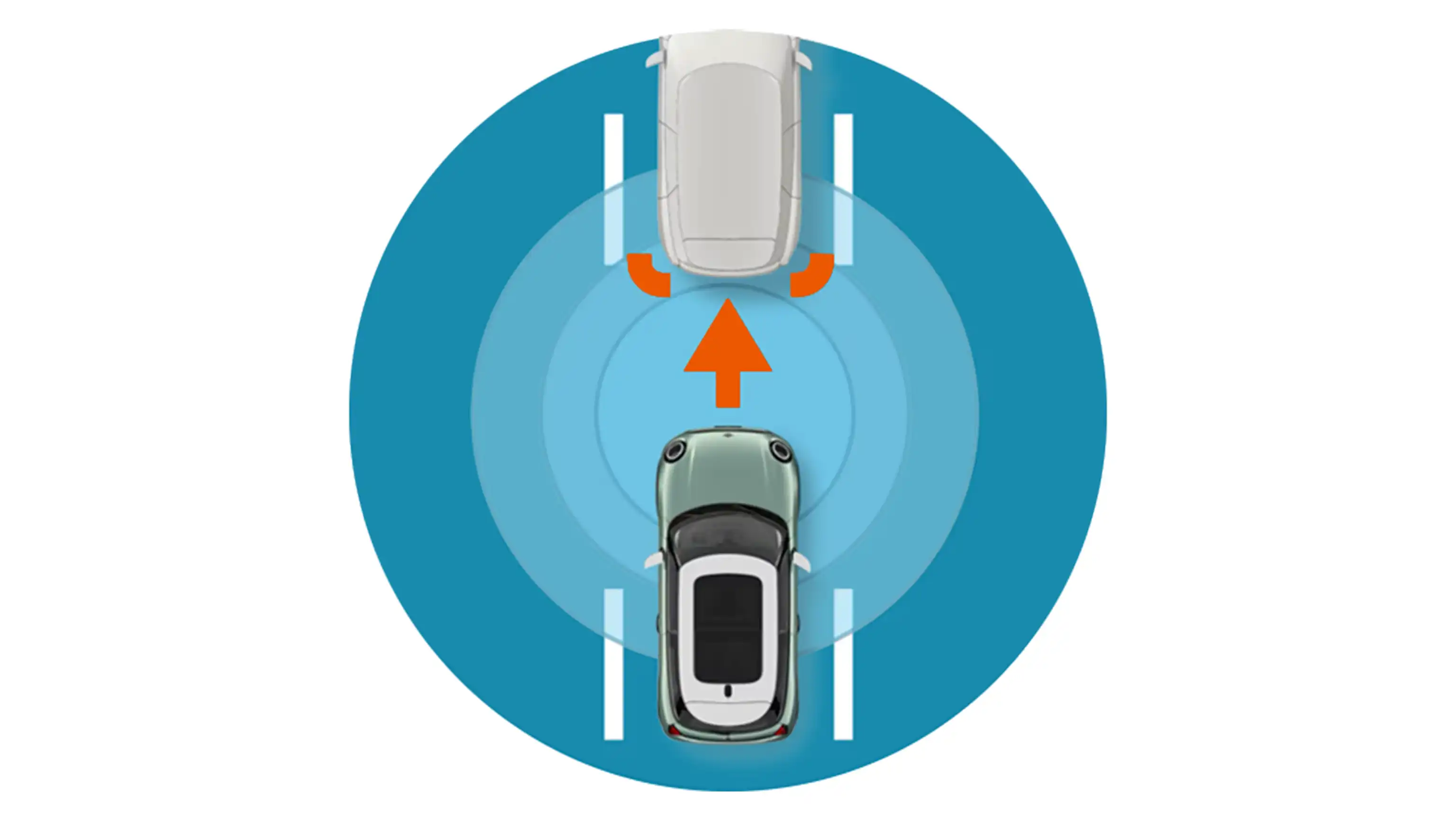 MINI Cooper 3-Deurs - active cruise warning