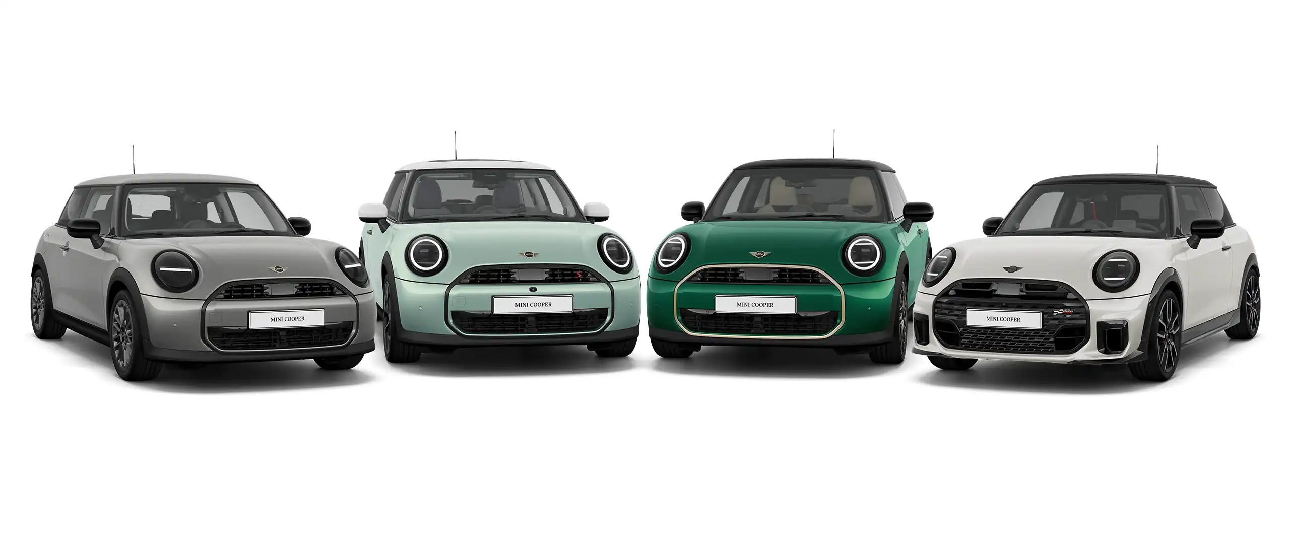 MINI Cooper 3-Deurs - uitrusting - kleuren