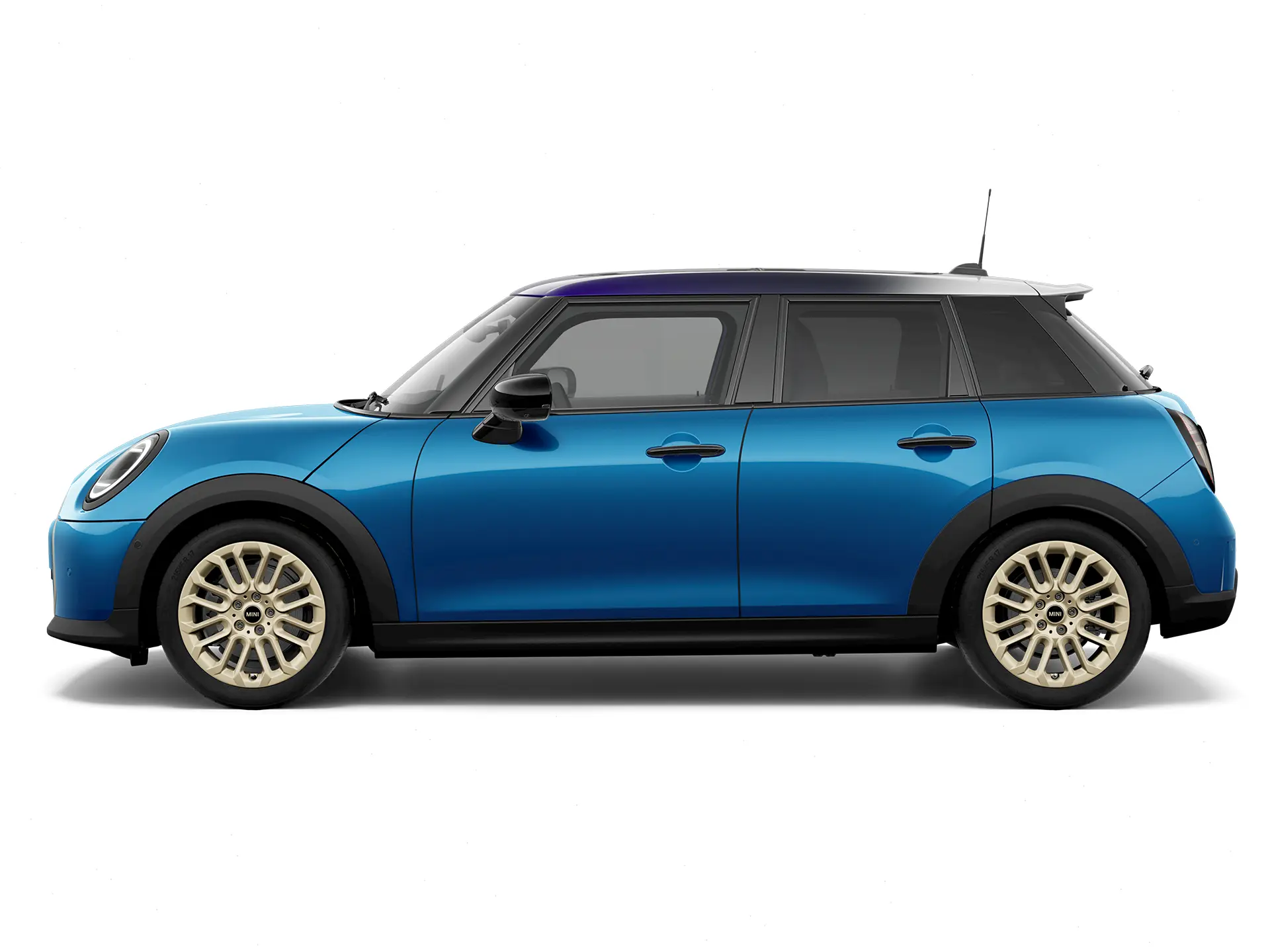 MINI Cooper 5-Deurs - zijaanzicht