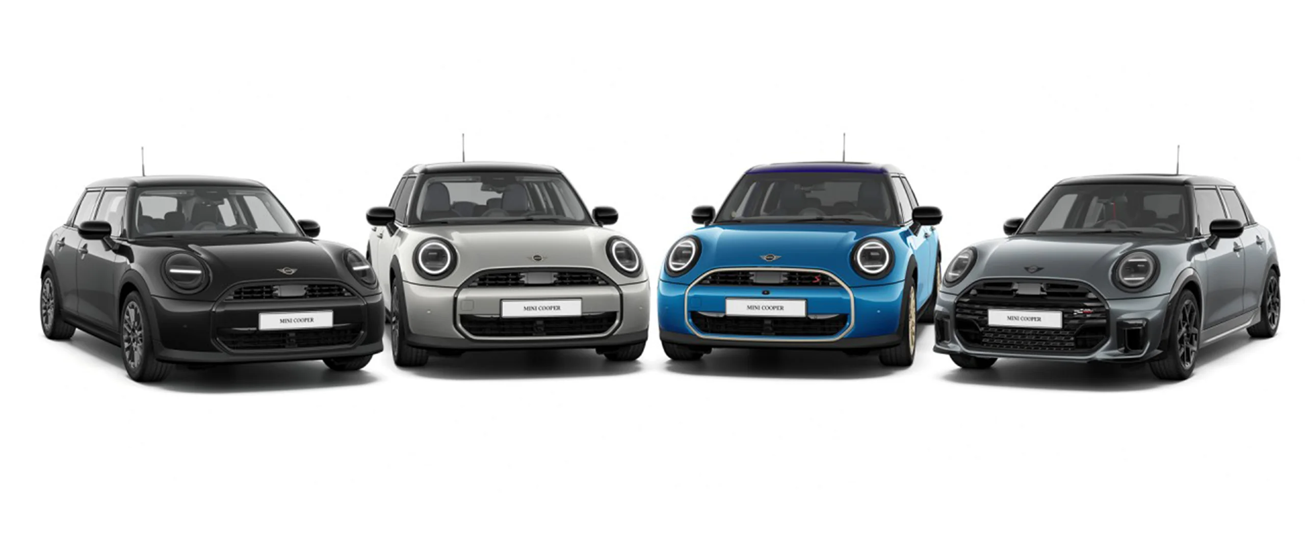 MINI Cooper 5-Deurs - uitrusting - kleuren