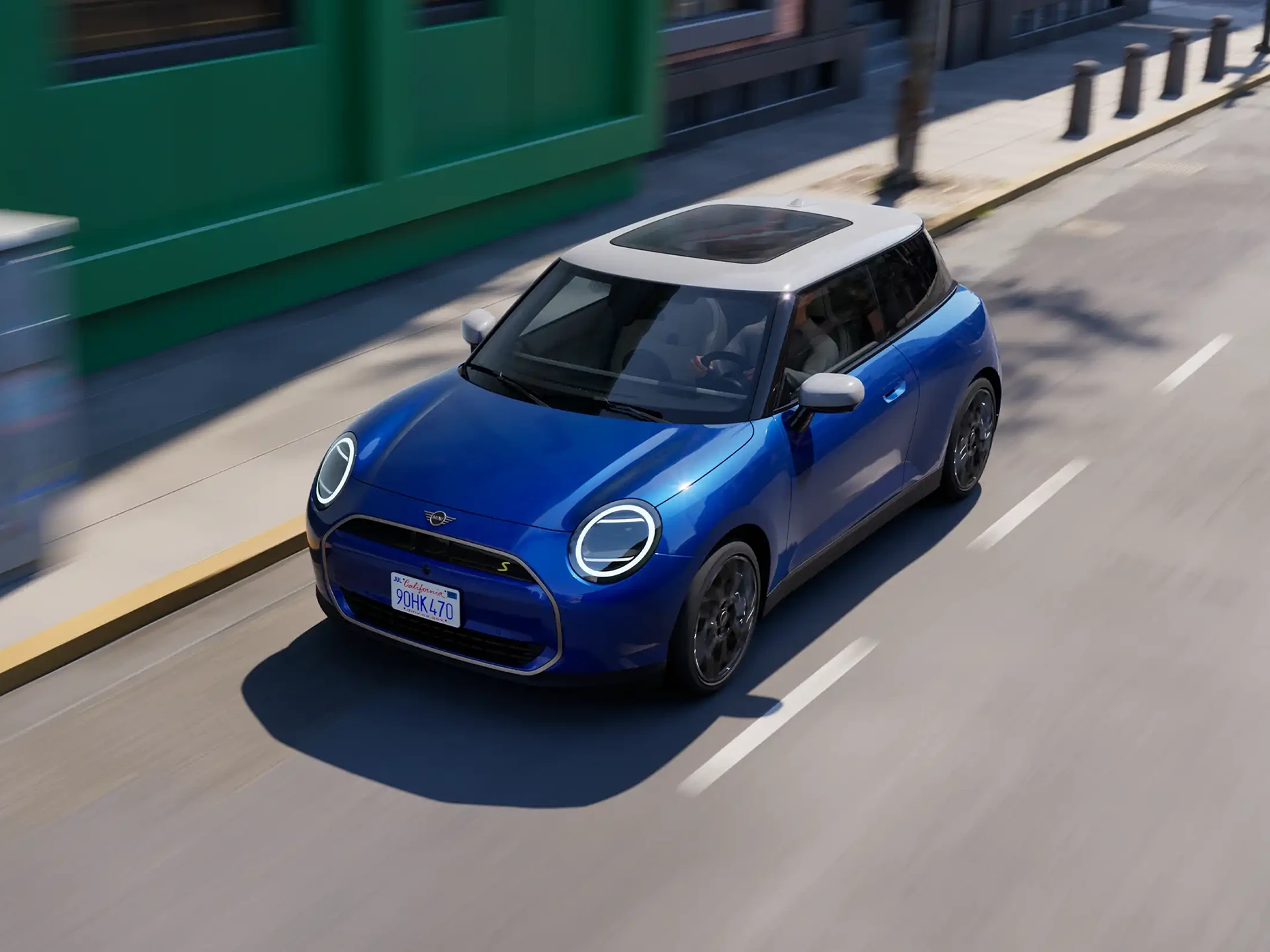 MINI Cooper Electric - proefrit teaser