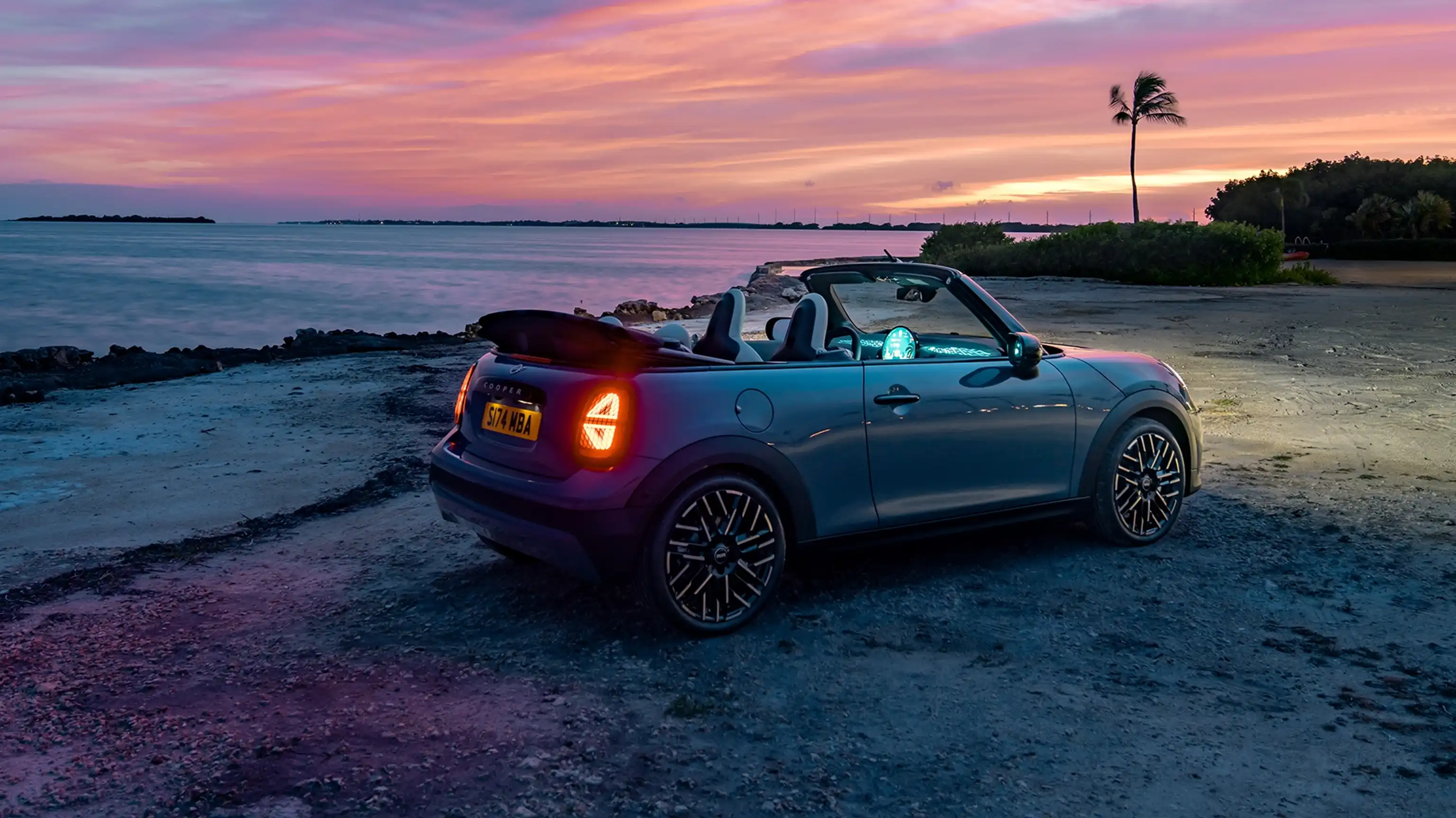 MINI Cooper Cabrio – overzichtsschema – achteraanzicht