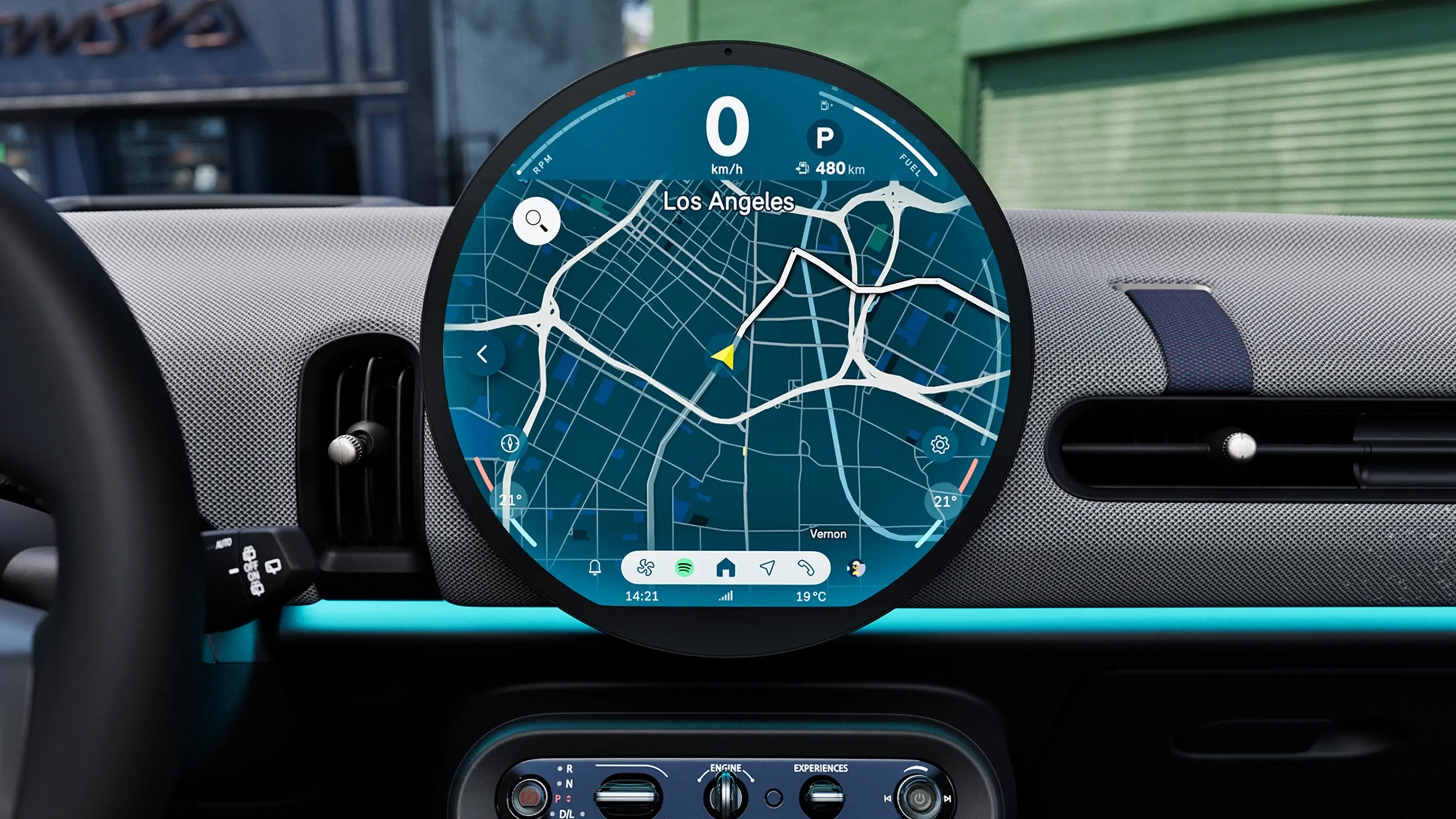 MINI Cooper Cabrio - digitale beleving - navigatie