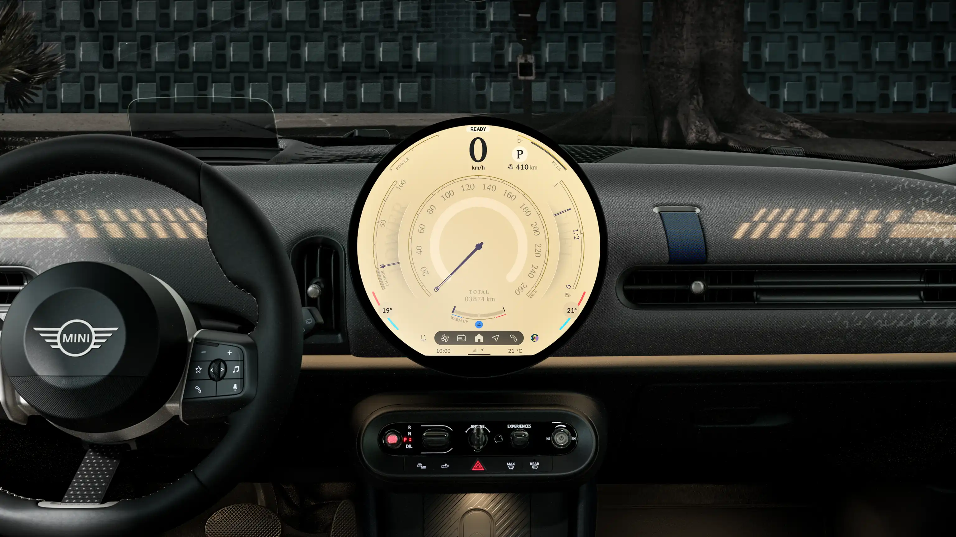 MINI Cooper Cabrio - digitale beleving - timeless mode