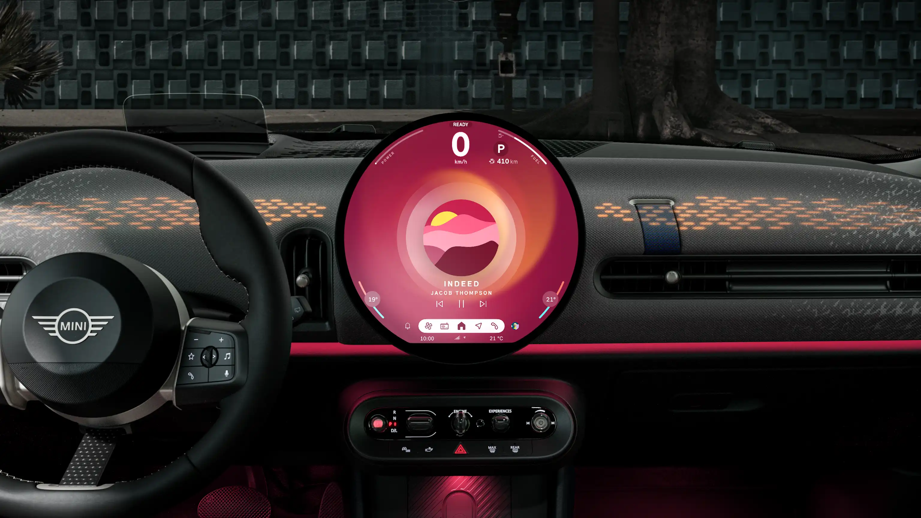MINI Cooper Cabrio - digitale beleving - vivid mode