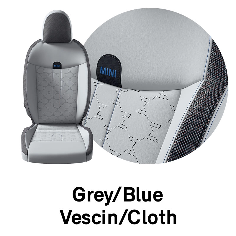 MINI - uitrusting - vescin grey/blue