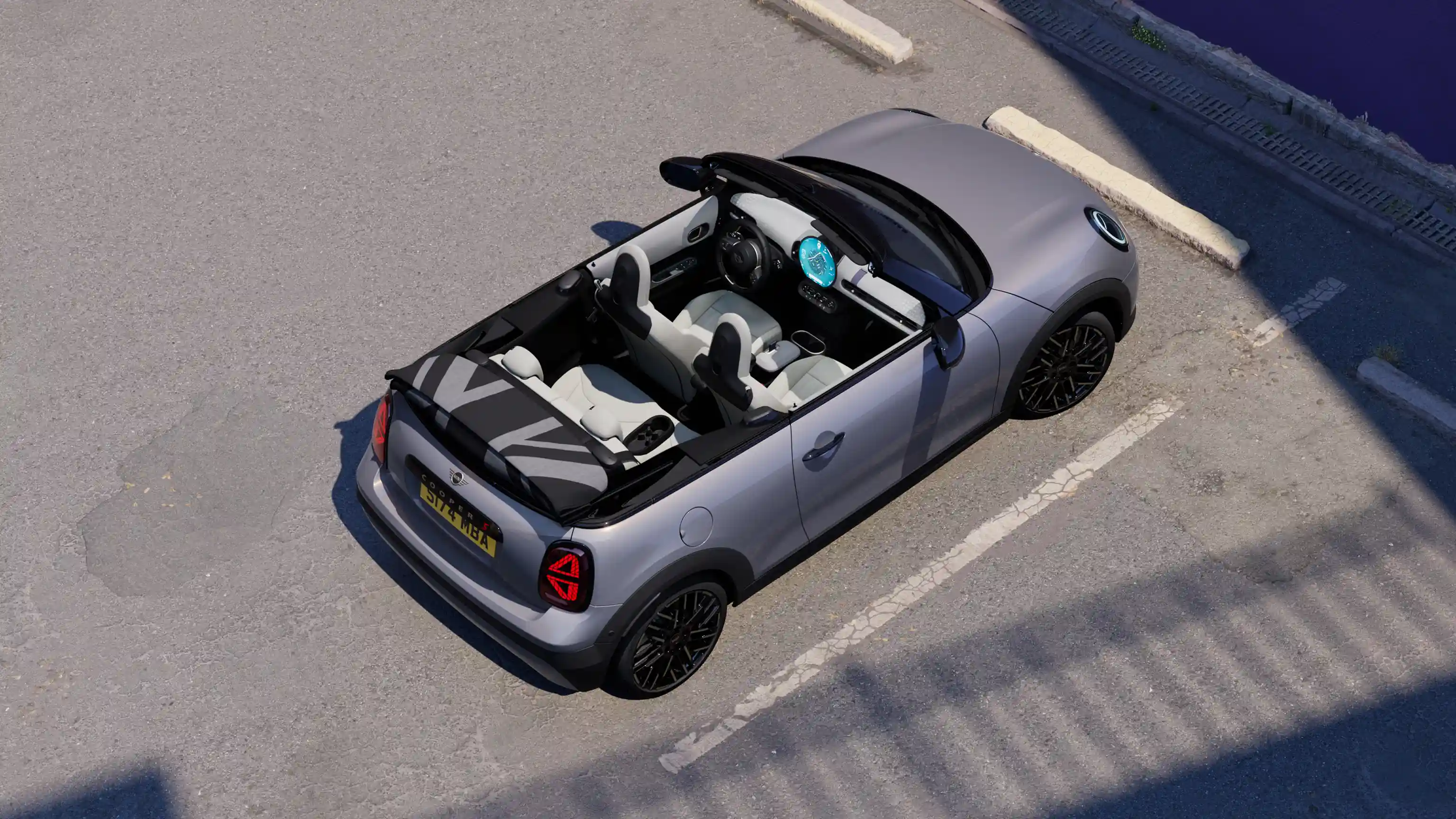 MINI Cooper Cabrio - highlights exterieur - bovenaanzicht