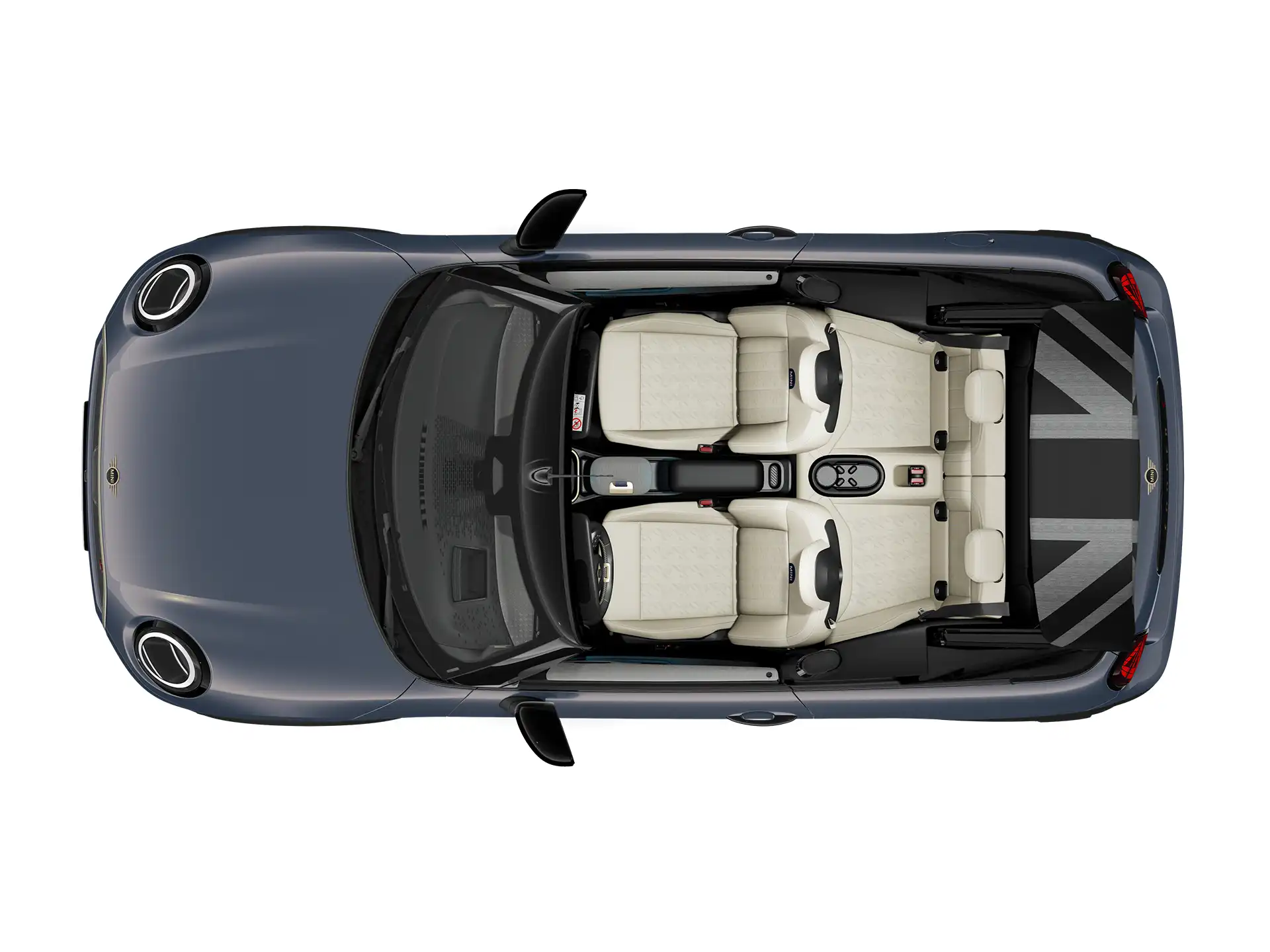 MINI Cooper Cabrio - ruimte voor vier passagiers