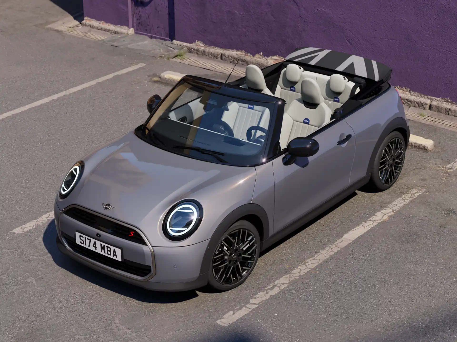 MINI Cooper Cabrio - interieur - zitplaatsen