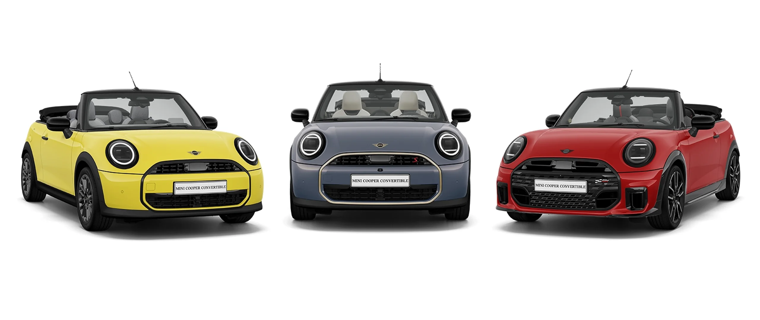 MINI Cooper Cabrio - uitrusting - kleuren