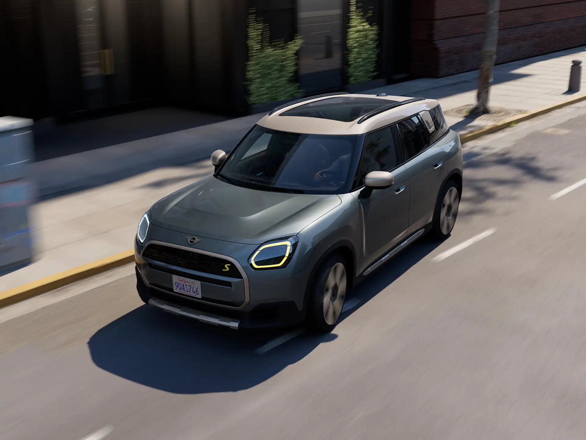 MINI Countryman Electric - proefrit teaser