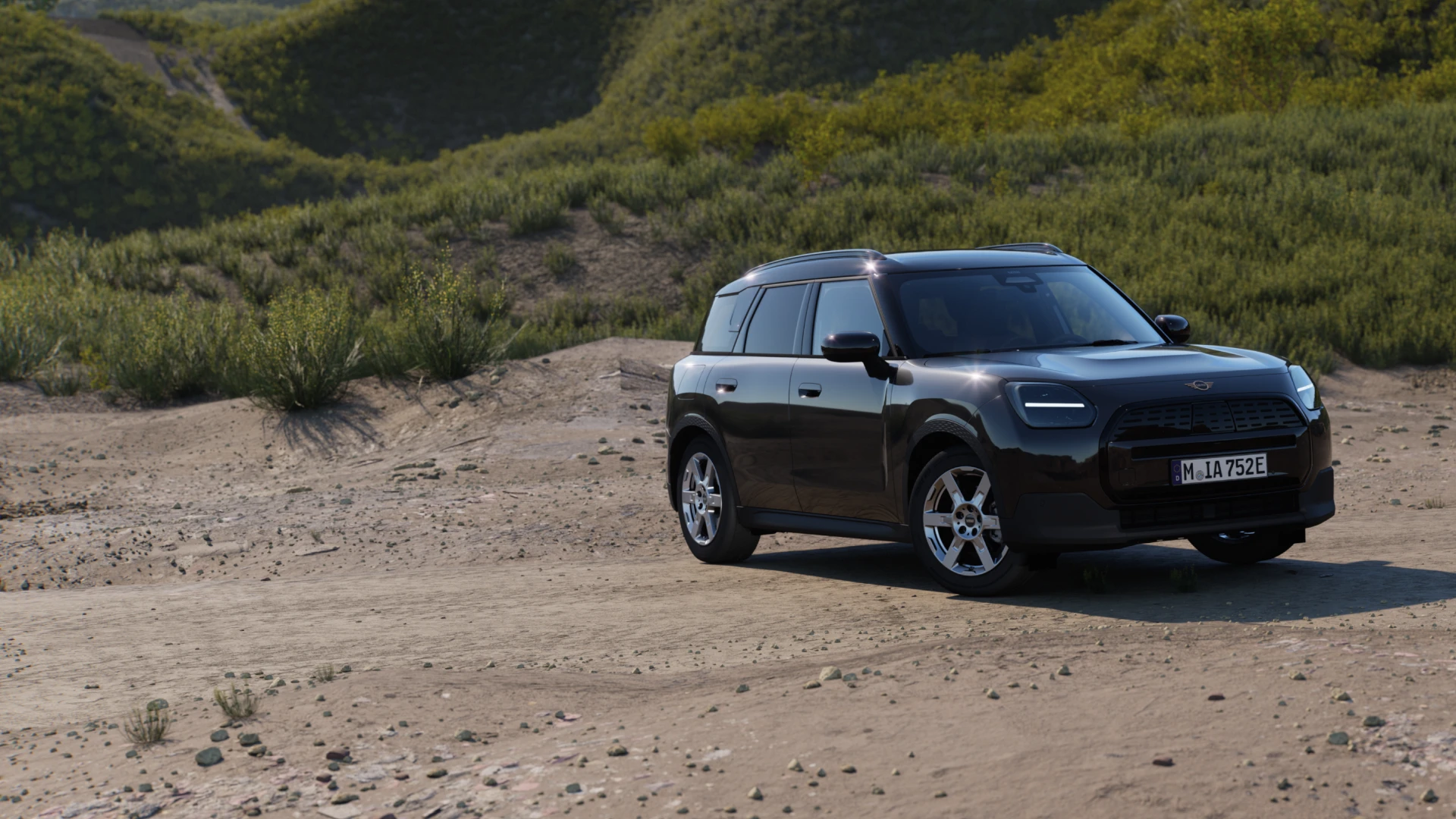 All-electric MINI Countryman Blackyard 
