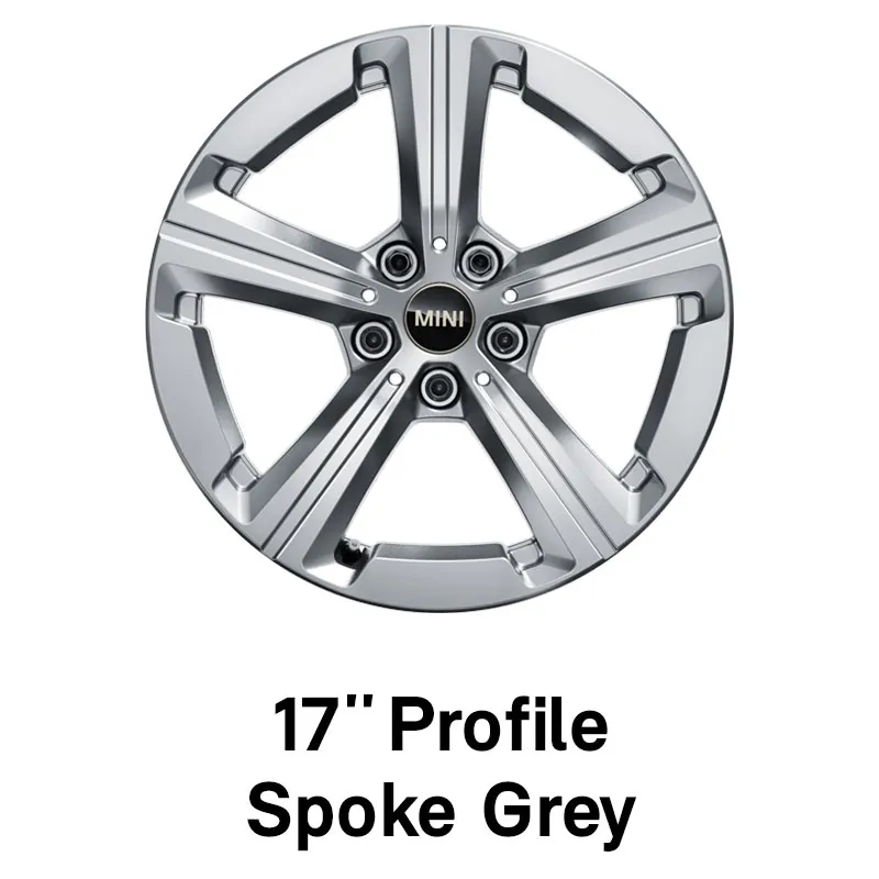 MINI - uitrusting - 17” profile spaak grey