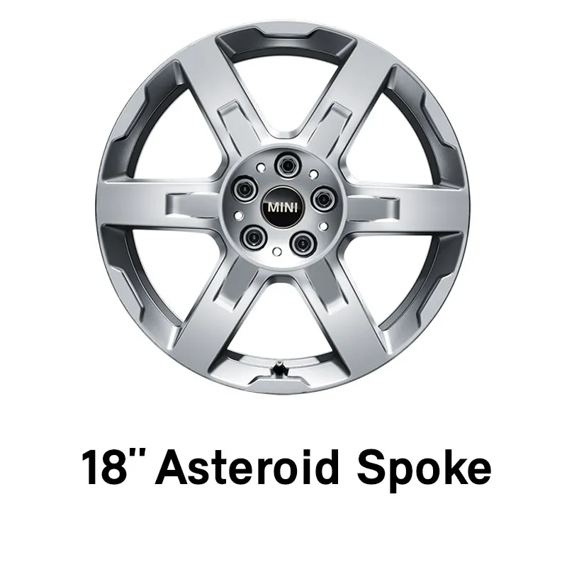 MINI - uitrusting - 18” asteroid spaak velgen