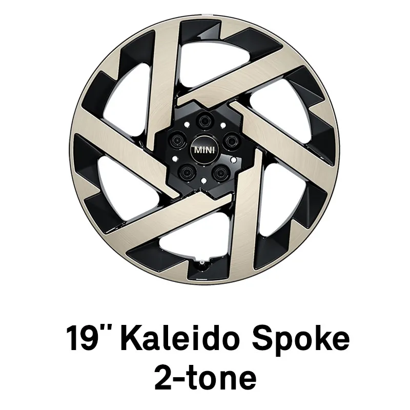 MINI - uitrusting - 19” kaleido spaak 2-tone