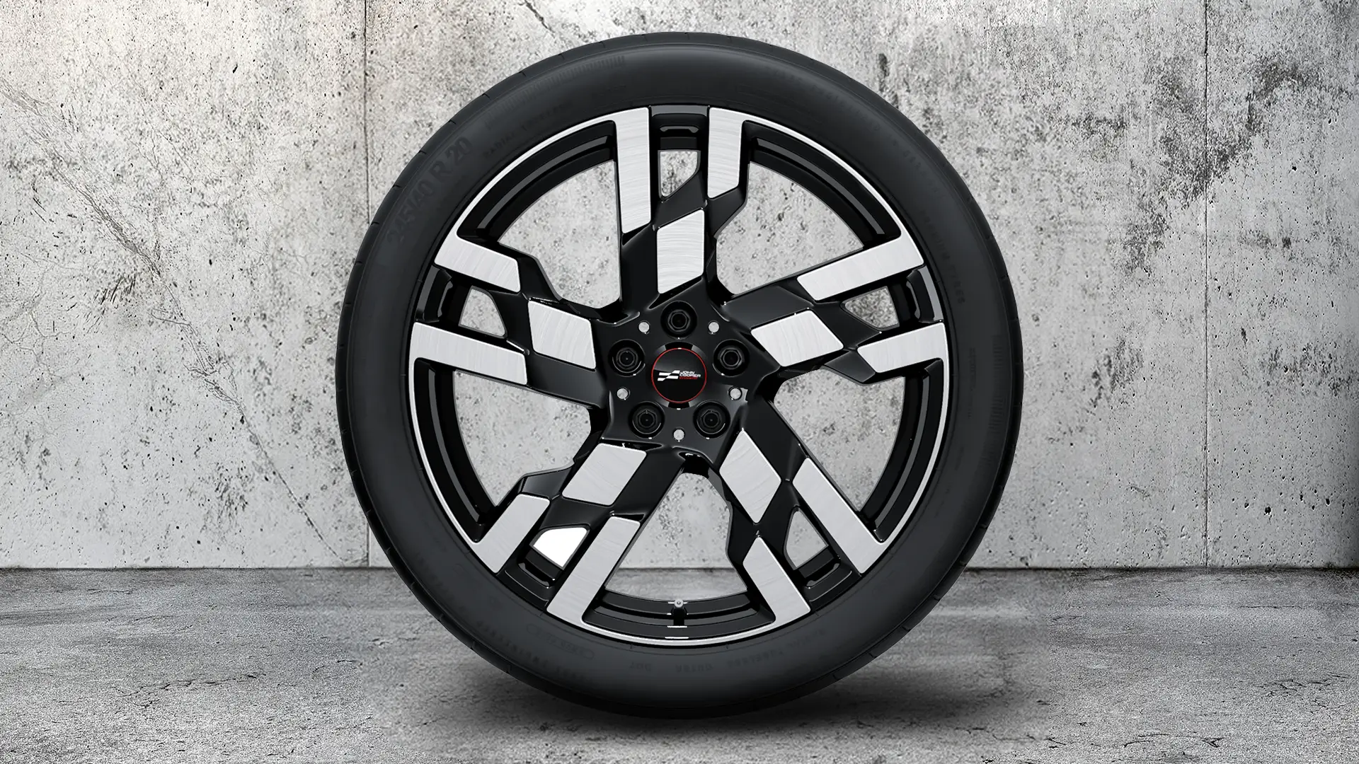 20" JCW FLAG-SPAAK 949 (JET BLACK UNI).