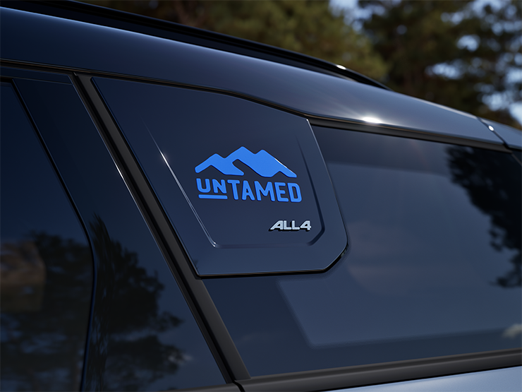 Afbeelding van de C-stijl van de MINI Countryman Untamed Edition.