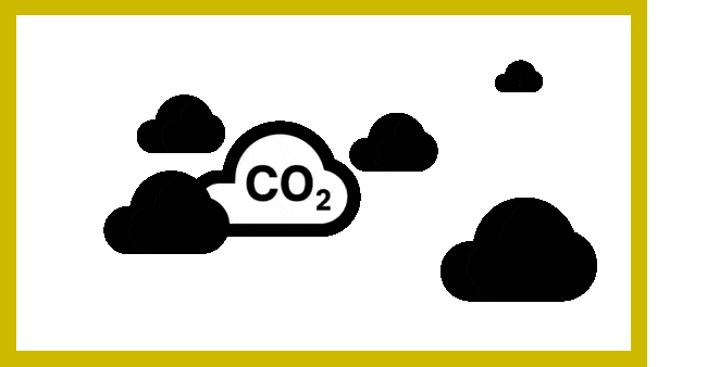 Een gif met geanimeerde wolken die heen en weer bewegen. De gif staat voor de inspanningen van MINI om de CO2-uitstoot te verminderen.