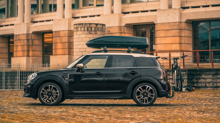 MINI lente en zomer – MINI dakbox 320 zwart