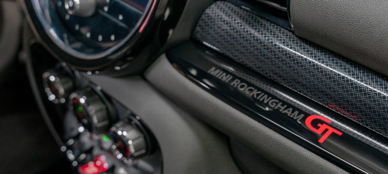 Mini Rockingham GT dashboard close up
