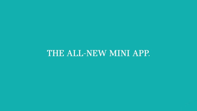mini app – connectiviteit – video