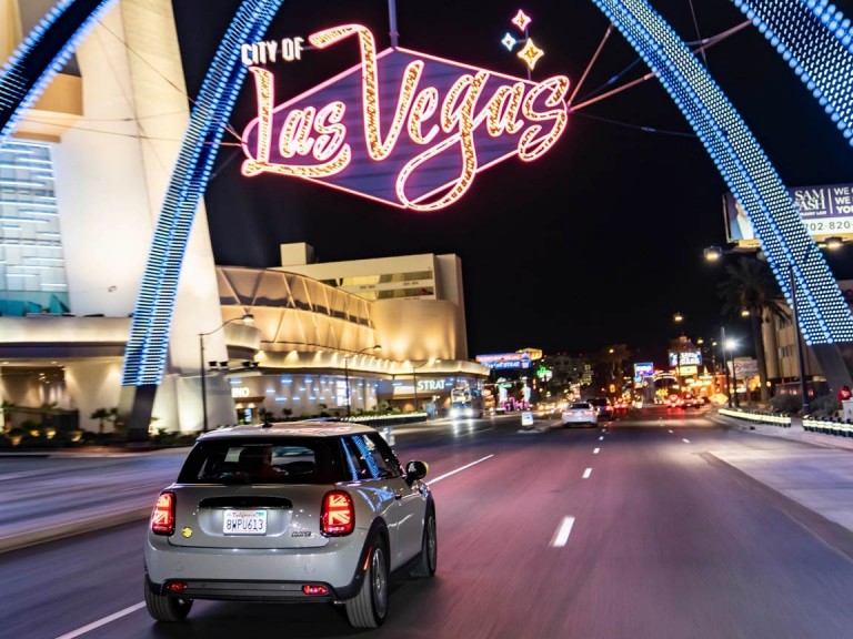 MINI elektrisch rijden – LA naar Las Vegas – vertrek