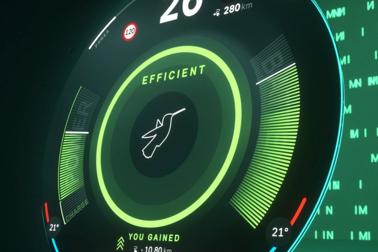 MINI elektrisch rijden - actieradius - green mode 
