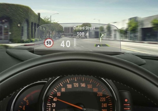 head up display.