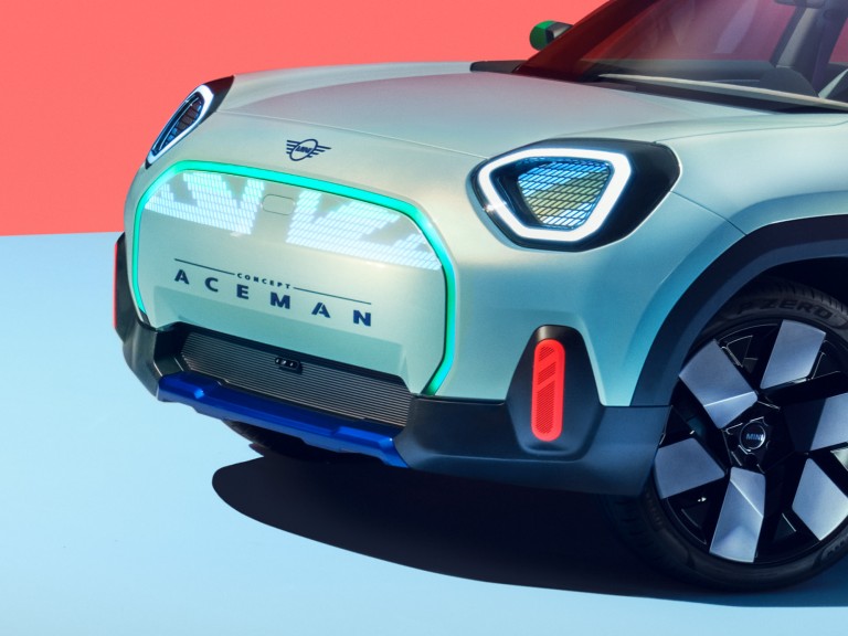 mini concept - aceman - exterior - front view