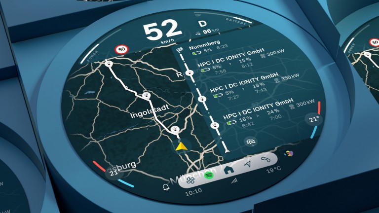 MINI Cooper Electric – digitale beleving – navigatie