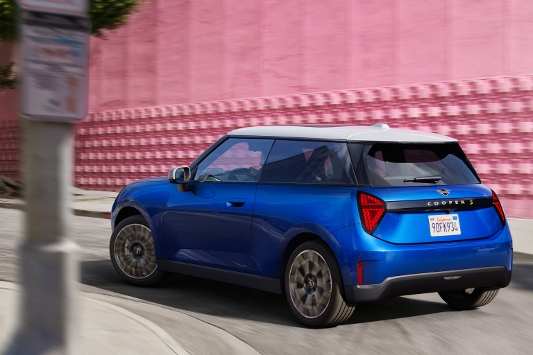 MINI Cooper Electric – rijbeleving – aerodynamica