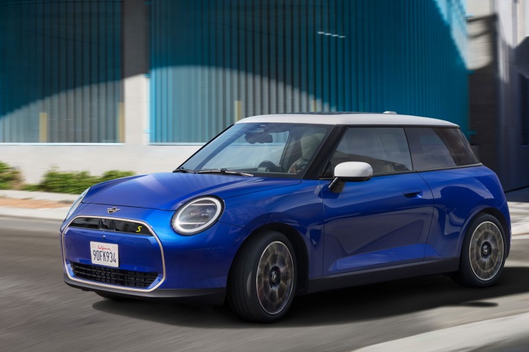 MINI Cooper Electric – rijbeleving – aerodynamica