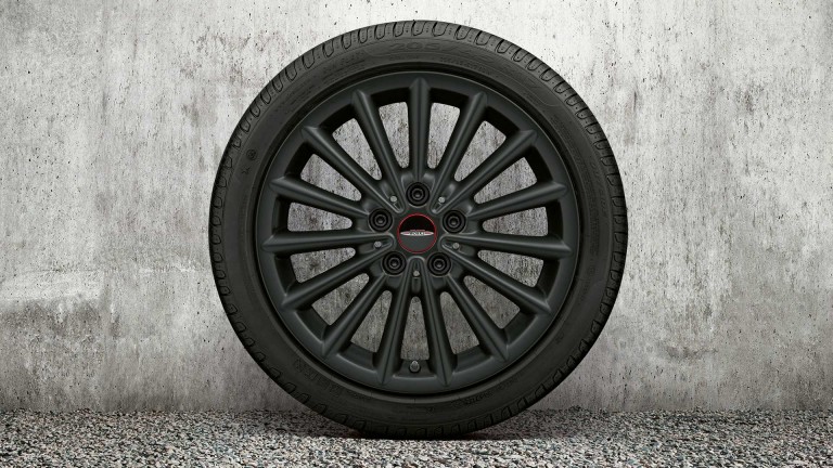 17" JCW Multi Spoke wielen – jet black mat – 505