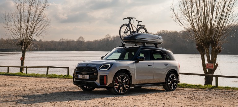 MINI accessoires – fietsendrager achterop